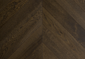 Французская елка Wood Bee Chevron Дуб Шоколад браш матовый Chocolate, UV-лак gloss 5-9%