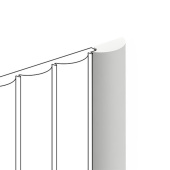 Финишный молдинг Hiwood LF137B NP/ 26.8 х 12 х 2700