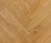 Паркет елка Crownwood Элеганс (Royal Parket) Английская елка 13 мм шип-паз Дуб Натур Оригинал лак с фаской