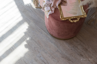 ПВХ плитка  VINILAM CLICK 3,7 мм Дуб Росток 66777