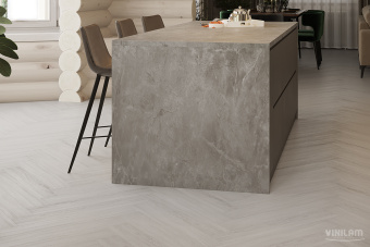 ПВХ плитка VINILAM PARQUET HERRINGBONE Glue GD11366 Паркет Санторини Glue
