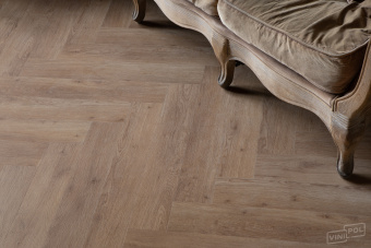 SPC VINILPOL HERRINGBONE 9965 Паркет Бруно