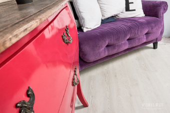 WPC VINILAM CORK 7 мм Дуб Линтер 10-077