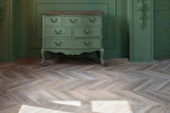 SPC VINILAM PARQUET CHEVRON 8,5 мм Шеврон Шампань RI153616CL4