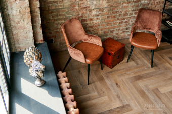ПВХ плитка VINILAM PARQUET HERRINGBONE Glue GD11199 Паркет Венецианский Glue