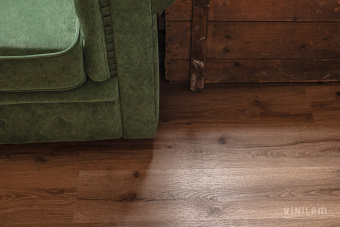 ПВХ плитка  VINILAM CLICK 3,7 мм Дуб Норден 8861