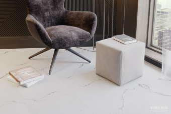 WPC CERAMO VINILAM STONE 8 мм 83444 Итальянский Мрамор 8 mm