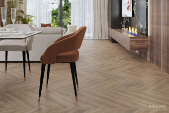 SPC VINILAM PARQUET HERRINGBONE 6,5 мм IS11355 Паркет Монпелье