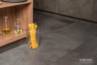 ПВХ плитка CERAMO VINILAM STONE Glue 2,5 мм Цемент Стальной 71610 Glue