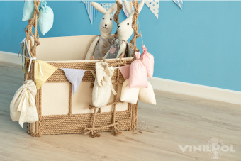 ПВХ плитка VINILPOL GLUE 7893 EIR Дуб Сиена Glue