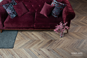 SPC VINILAM PARQUET CHEVRON 8,5 мм Шеврон Лувр I107516