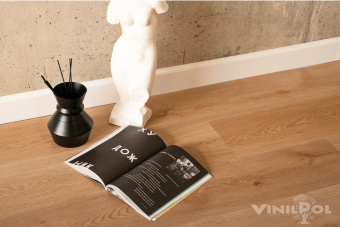 ПВХ плитка VINILPOL GLUE 7898 EIR Дуб Верона Glue