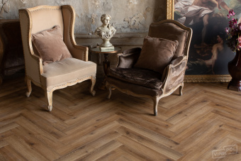 SPC VINILPOL HERRINGBONE 9933 Паркет Франческо