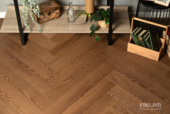 ПВХ плитка VINILAM PARQUET HERRINGBONE Glue GD11200 Паркет Винсент Glue