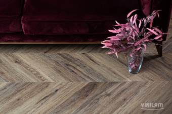 SPC VINILAM PARQUET CHEVRON 8,5 мм Шеврон Лувр I107516
