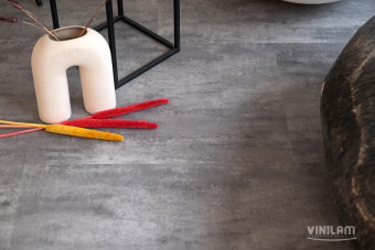 ПВХ плитка CERAMO VINILAM STONE Glue 2,5 мм Цемент Серый 71616 Glue