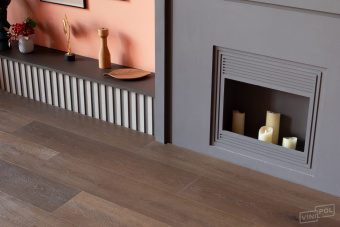 Spc плитка VINILAM 8811-EIR Дуб Бравон 5 mm