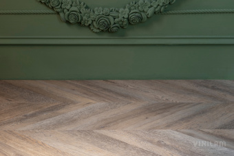 SPC VINILAM PARQUET CHEVRON 8,5 мм Шеврон Шампань RI153616CL4