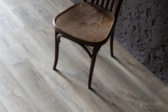 ПВХ плитка  VINILAM CLICK 3,7 мм Дуб Амберг 15783