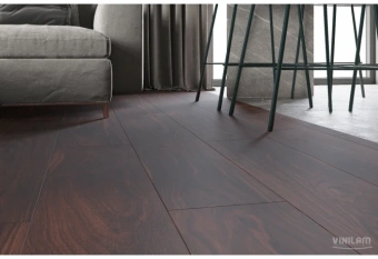 ПВХ плитка VINILPOL GLUE 8877 -EIR Орех Американский Glue