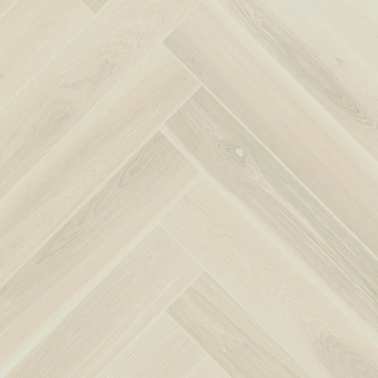 ESTA Herringbone 24010 Ash Elegant Frost Ivory Pores brushed UV-Oil 4B 600 x 100 x 14мм