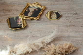 ПВХ плитка VINILAM GLUE 2,5 мм Дуб Росток 66777