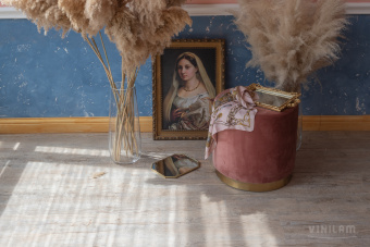 ПВХ плитка VINILAM GLUE 2,5 мм Дуб Росток 66777