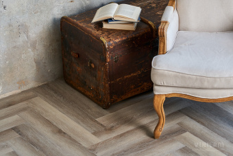 SPC VINILAM PARQUET HERRINGBONE 6,5 мм Эрмитаж паркет IS11122