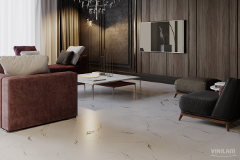 ПВХ плитка CERAMO VINILAM STONE Glue 2,5 мм 83444 Итальянский Мрамор