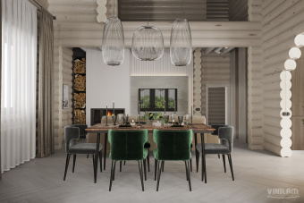 SPC VINILAM PARQUET HERRINGBONE 6,5 мм IS11366 Паркет Санторини