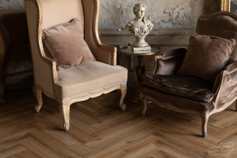SPC VINILPOL HERRINGBONE 9933 Паркет Франческо