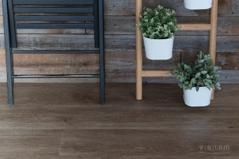 ПВХ плитка VINILAM GLUE 2,5 мм Дуб Ваймар 14609