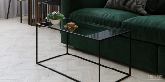 ПВХ плитка VINILAM  PARQUET CHEVRON Glue RI4777CL7 Шеврон Бриссак Glue