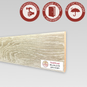 Напольный плинтус CROWNWOOD (Экошпон) 2150х10х80/ Дуб Плэйт