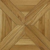 Модульный паркет CROWNWOOD Экспрессия Квадро 2-х слойный шип-паз/УФ-масло/фаска Пулито (Порода: Дуб)