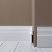 Плинтус Де-Багет XPS Polymer Н 11 100х15/ Белый