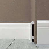 Плинтус Де-Багет XPS Polymer Н 120 120х20/ Белый