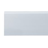 Напольный плинтус Winart Pro HDPS Quadro с монтажной планкой 80 мм/ Титаниум