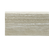 Напольный плинтус Winart Pro HDPS Quadro с монтажной планкой 80 мм/ Аляска