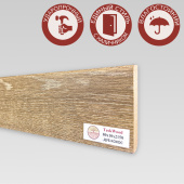 Напольный плинтус CROWNWOOD (Экошпон) 2150х10х80/ Дуб Кокос