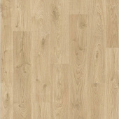 Ламинат Quick Step Perspective Hydro (Rus) PER6075 Доска дуба белого светло-бежевая