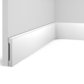 Напольный плинтус  HIWOOD B90V2/ 90 х 14 х 2000