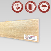 Напольный плинтус CROWNWOOD (Экошпон) 2150х10х80/ Дуб Сондерс