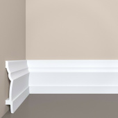 Напольный плинтус Bello Deco XPS П 19 120х18/ Белый