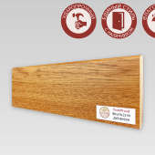 Напольный плинтус CROWNWOOD (Экошпон) 2150х10х80/ Дуб Виски