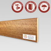 Напольный плинтус CROWNWOOD (Экошпон) 2150х10х80/ Орех Пекан