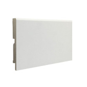 Напольный плинтус Finitura dekor F3 70х16х2400/ белый ASW