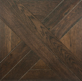 Модульный паркет CROWNWOOD Экспрессия Гордон 2-х слойный шип-паз/УФ-масло/фаска Темный (Порода: Дуб)