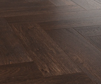 Паркет елка Crownwood Элеганс (Royal Parket) Английская елка 13 мм шип-паз Дуб Натур Тоффи лак с фаской