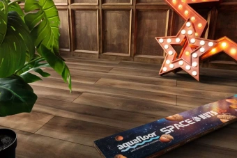 Пвх плитка  Aquafloor Space Nuts XL Glue AF4077NXL